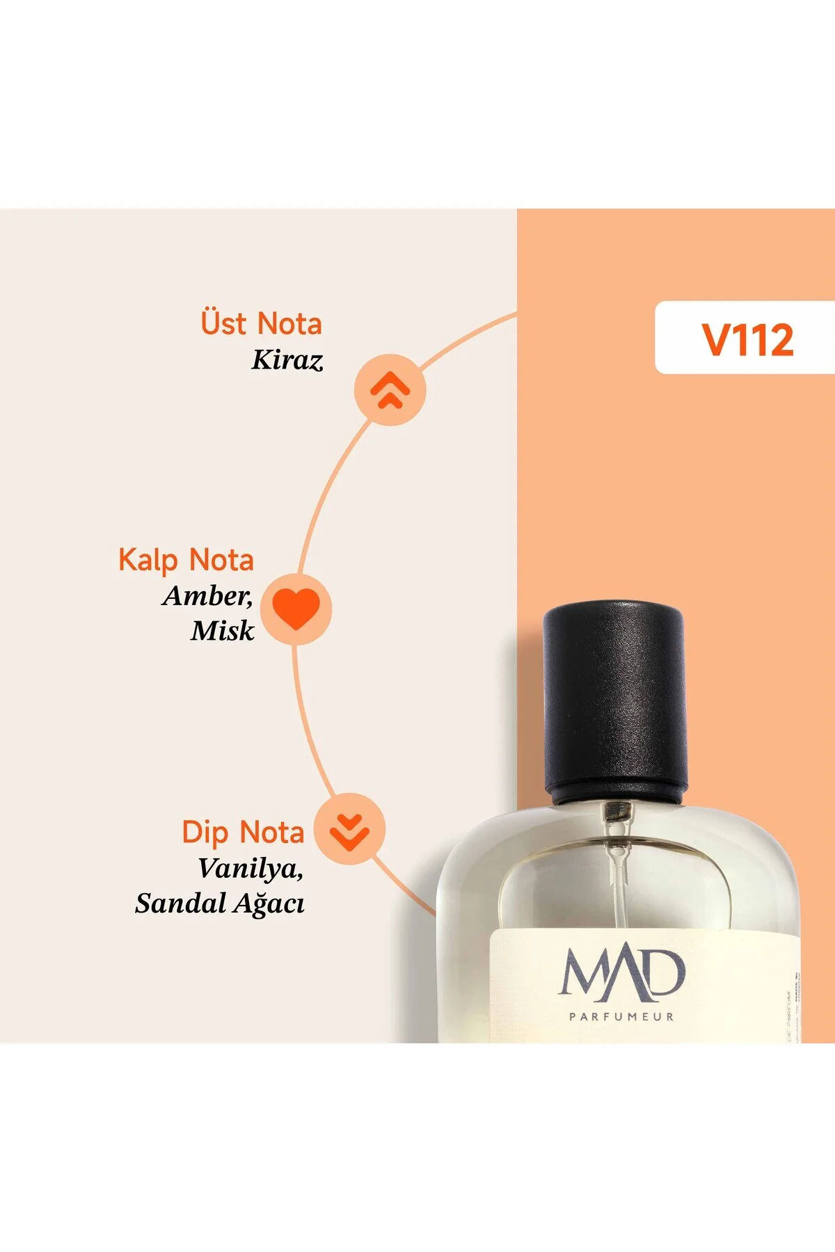 عطر زنانه Mad V112 Selective 50 ml 6