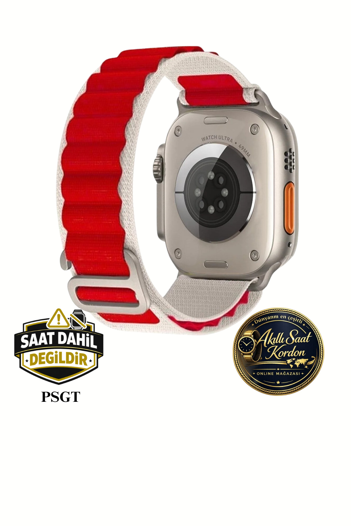 Apple Watch Compatible Series 1/2/3/4/5/6/se/7/8/9 Ultra/ultra2 42-44-45-49mm-S10 (46MM) Cord Alpin