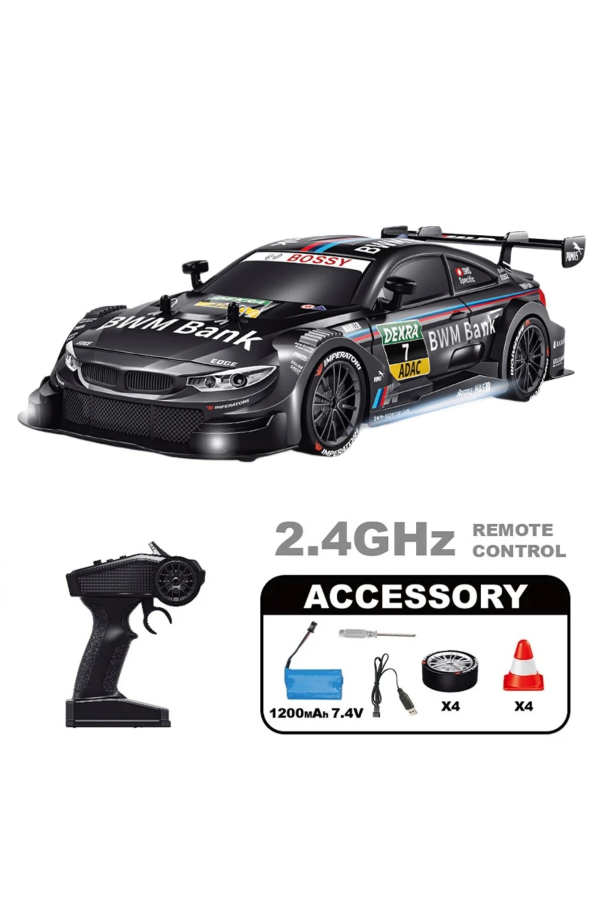 Pasifik Uzaktan Kumandalı Drift Yarış Arabası 91601P-2 - 1:12