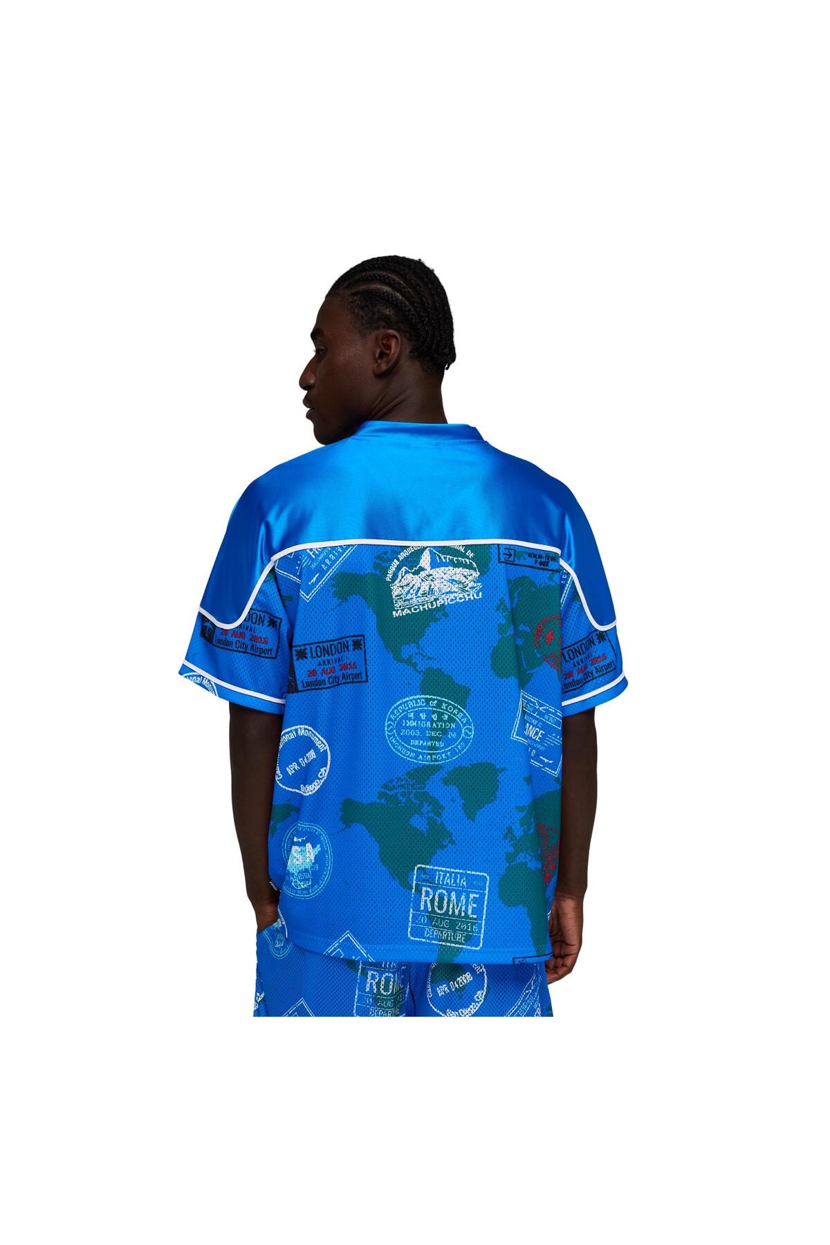 Puma 635066-02 The Atw Dylan Aop Jersey Erkek T-Shirt Mavi