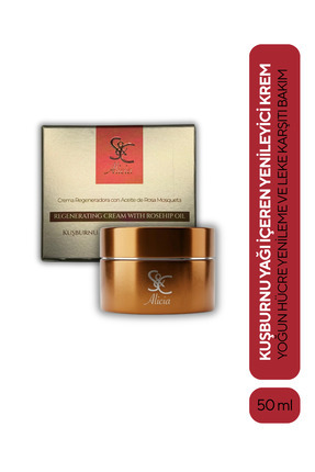 S&C Alicia Kuşburnu Yağı İçeren Yenileyici Krem-Regeneratıng Cream Wıth Roseh...