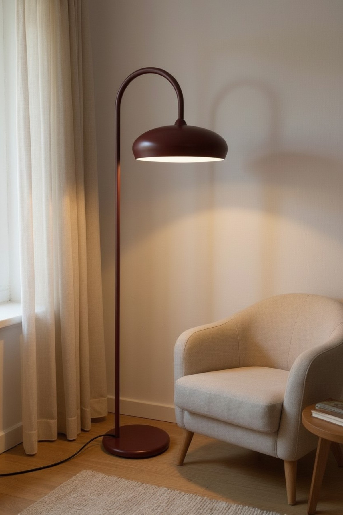 Cherry Rotten Floor Lamp Modern Decorative Metal Living Room Study Room Floor Lamp