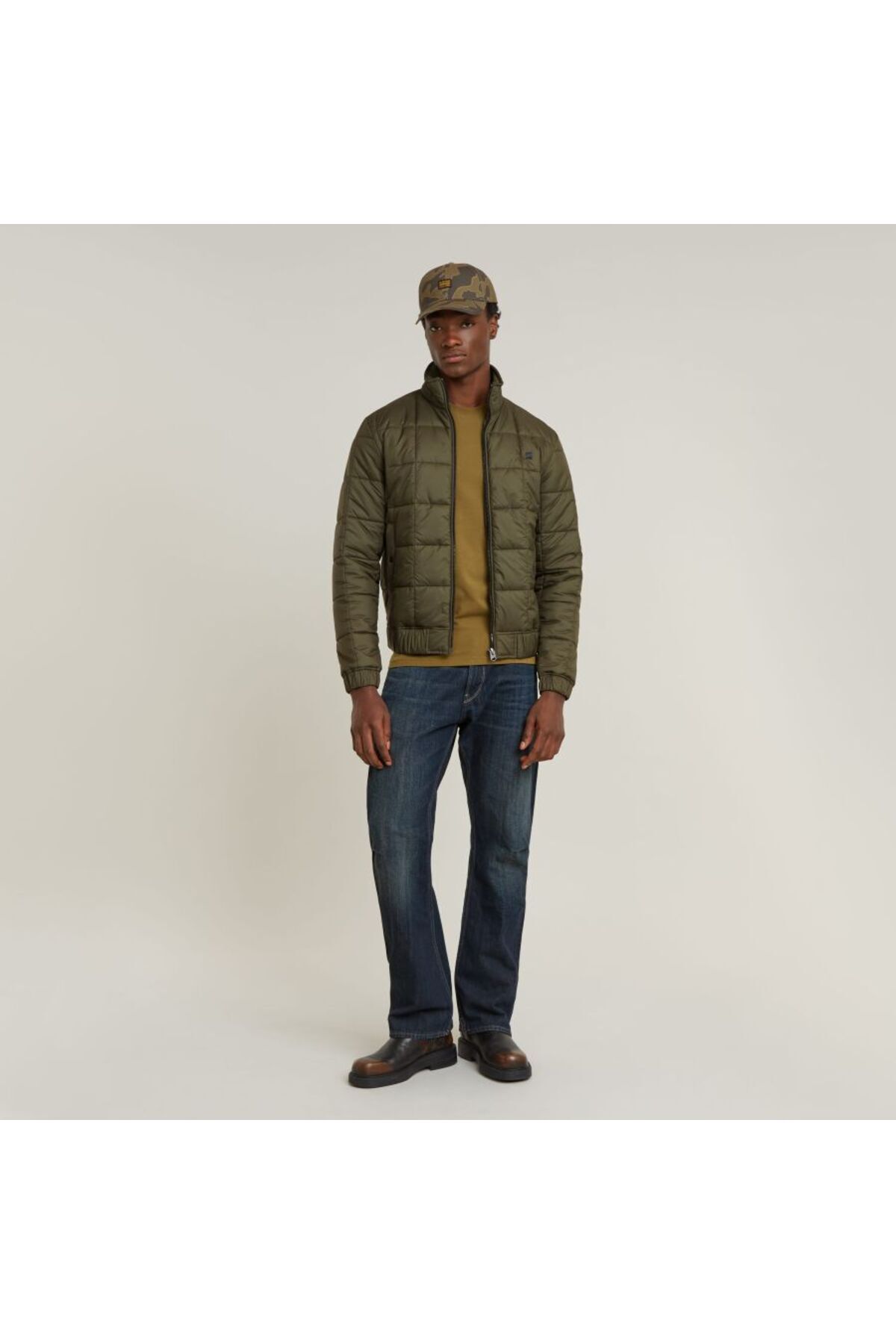 کاپشن مردانه یقه ایستاده | جی استار راو G-STAR RAW D25369.B958.B230 BD - تصویر 3