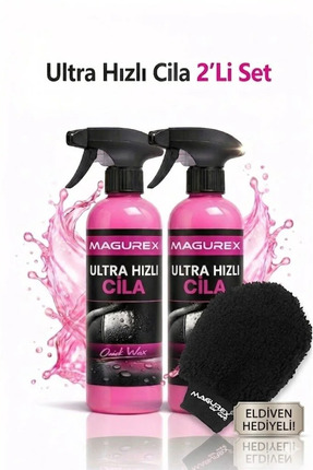 magurex 2'li Set Magurex Ultra Hızlı Cila ve Uygulama Eldiveni