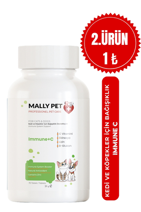 MALLY PET PROFESSIONEL PET CARE Kedi Ve Köpekler Için Bağışıklık Sistemini Gü...