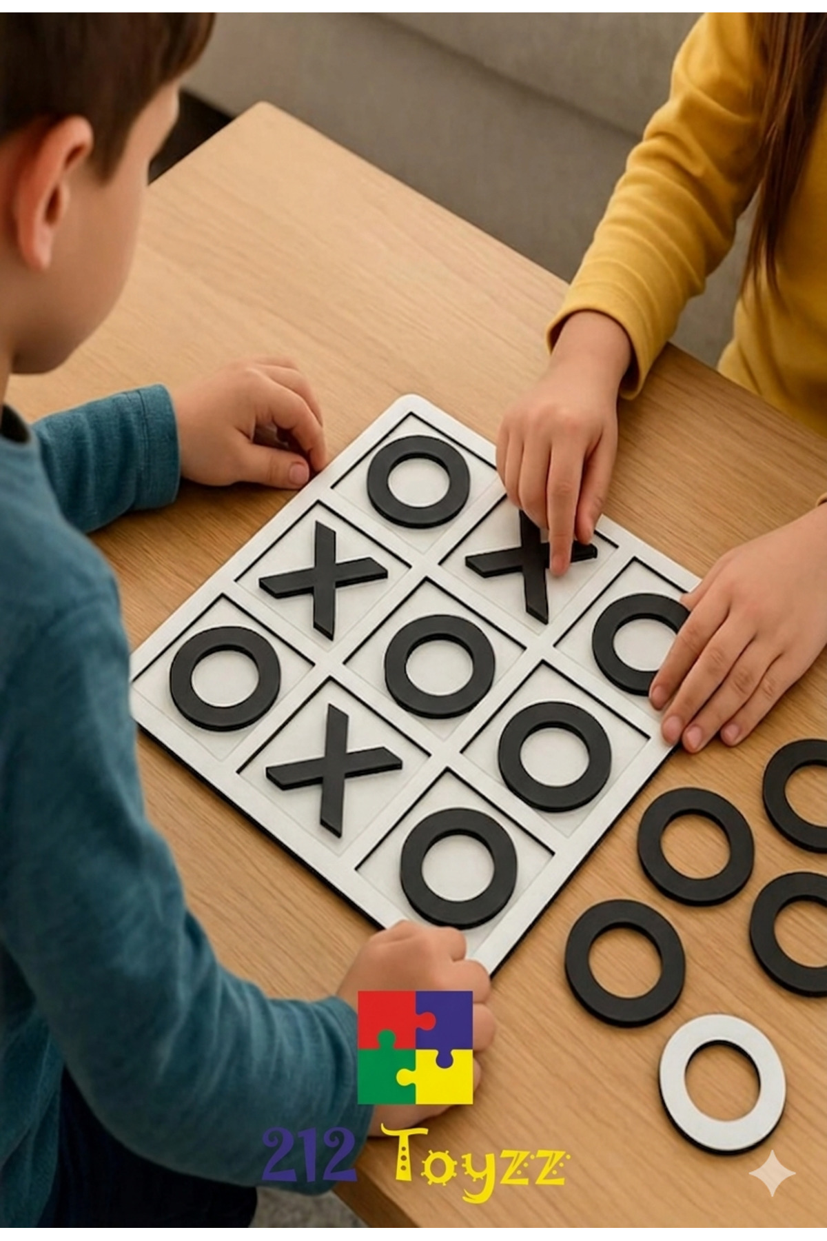 212toyzz Tıc-tac-toe Strateji Oyunu (tic-tac-toe, Xox, Oxo)