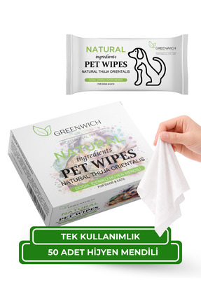 Greenwich Zero Point of Beauty Hijyen Mendili 50 Adet | Göz Kulak Ağız Pati Ç...
