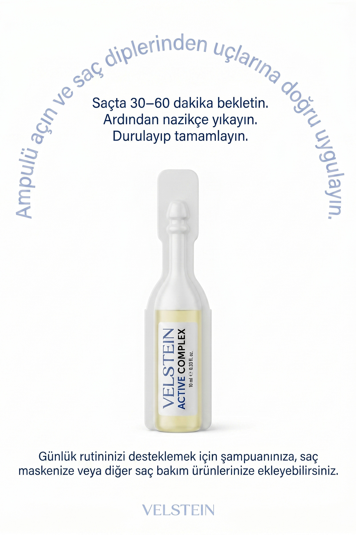 Dökülme Karşıtı Şok Bakım VE Saç Vitamini 5li Ampül — 78876547 — تصویر 4 از 7