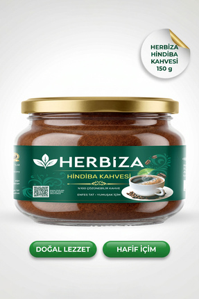 HERBİZA Hindiba Kahvesi 150gr 60 Kullanım %100 Çözünebilir Şekersiz Katkısız