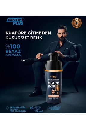 kademgiller Expert Men Black Hair Color- Siyah Geliştirilmiş Formül Doğal Gör...