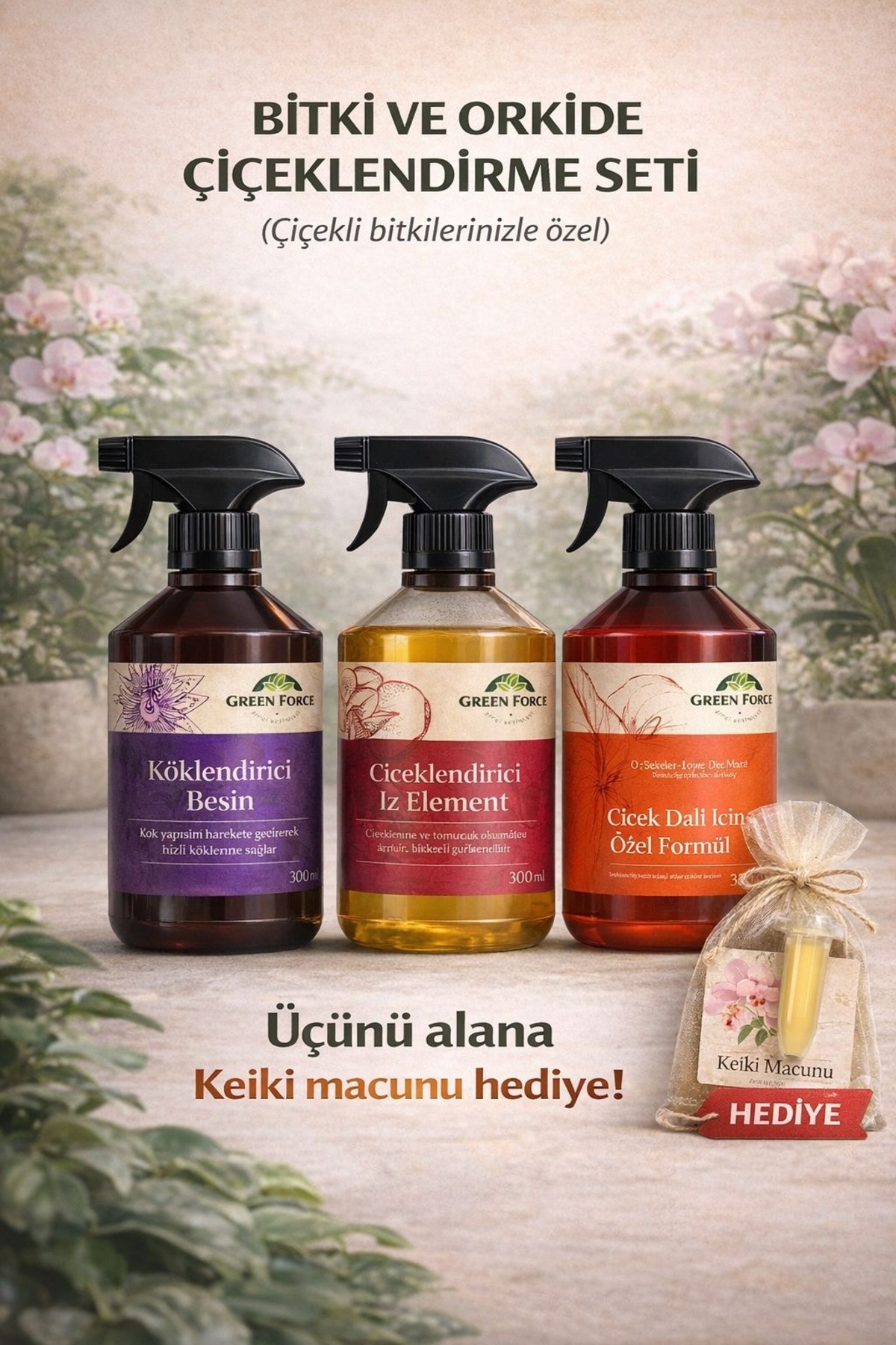 Green Force Çiçek Açtıran Set Keiki Macunu Hediyeli! - Fiyatı