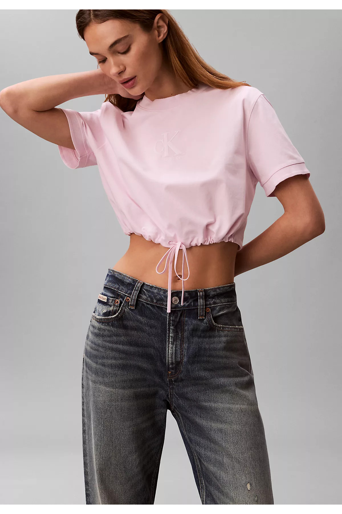 تیشرتزنانهCalvin Kleinصورتی تیشرتزنانهCalvin Kleinصورتی