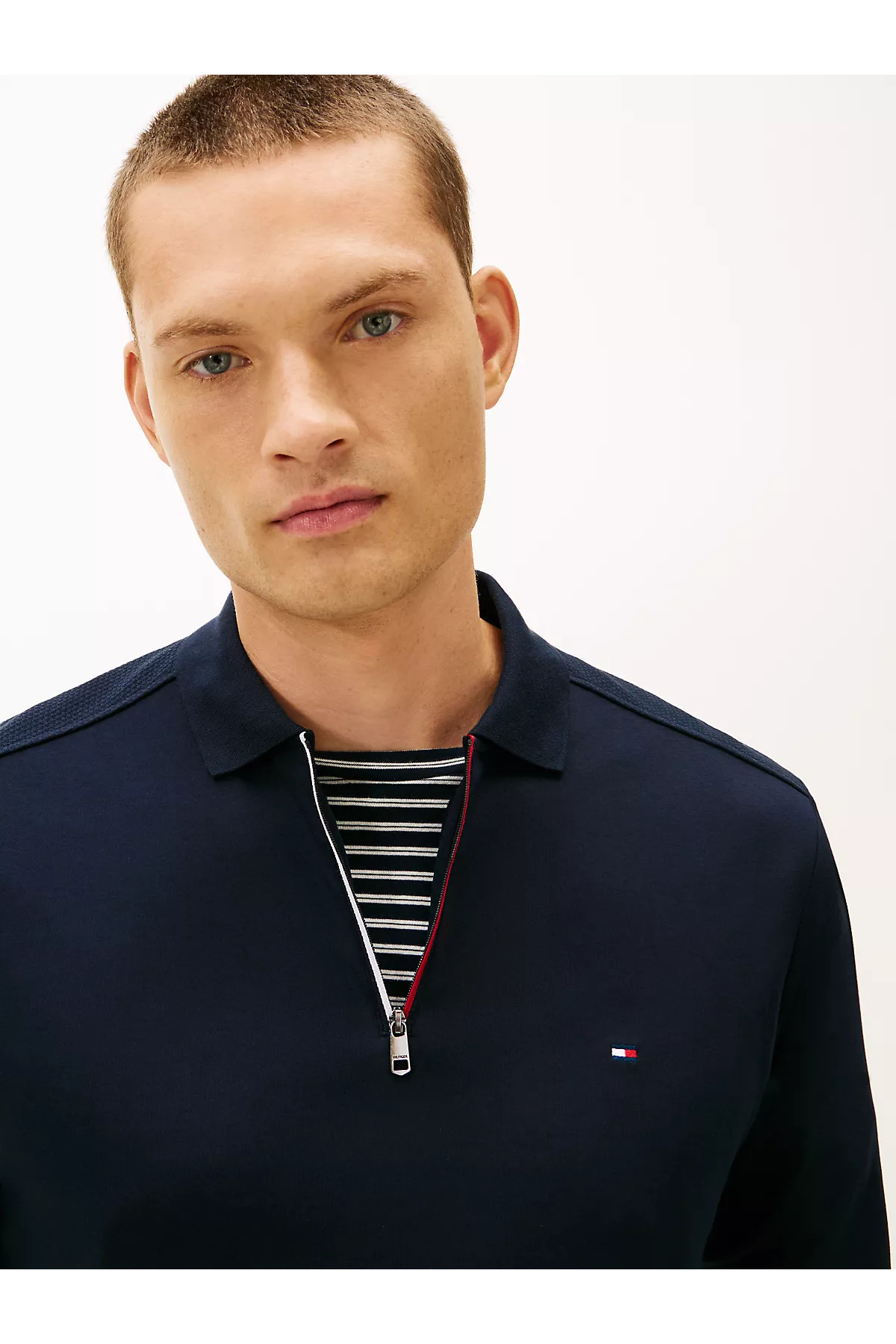 پولوشرت مردانه یقه پلو | تامی هیلفیگر Tommy Hilfiger MW0MW42808 VN - تصویر 4