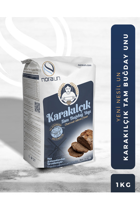 NORA UN Taş Değirmen Tam Karakılçık Buğday Unu 1 Kg (vegan)