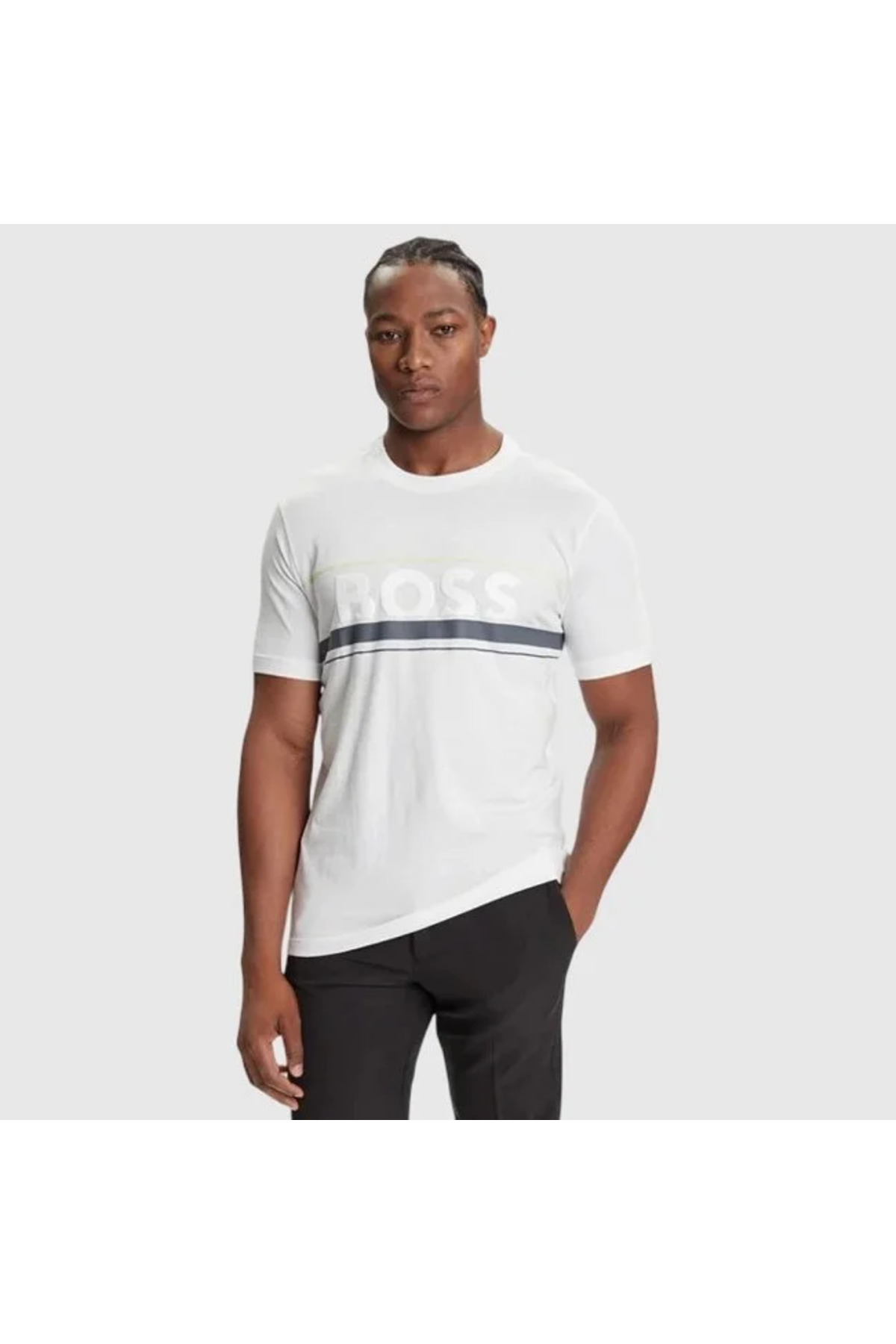 تیشرتمردانهBOSSسفید تیشرتمردانهBOSSسفید