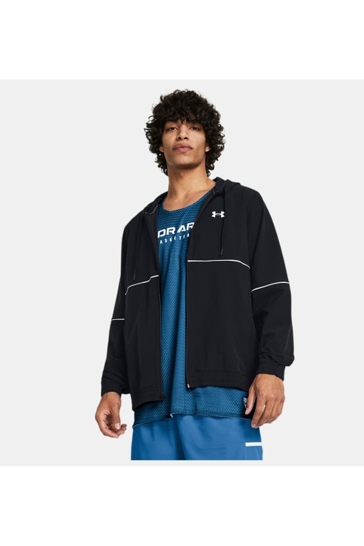 Under Armour Ua Zone Woven Jacket Erkek Günlük Ceket 1383400-001 Siyah