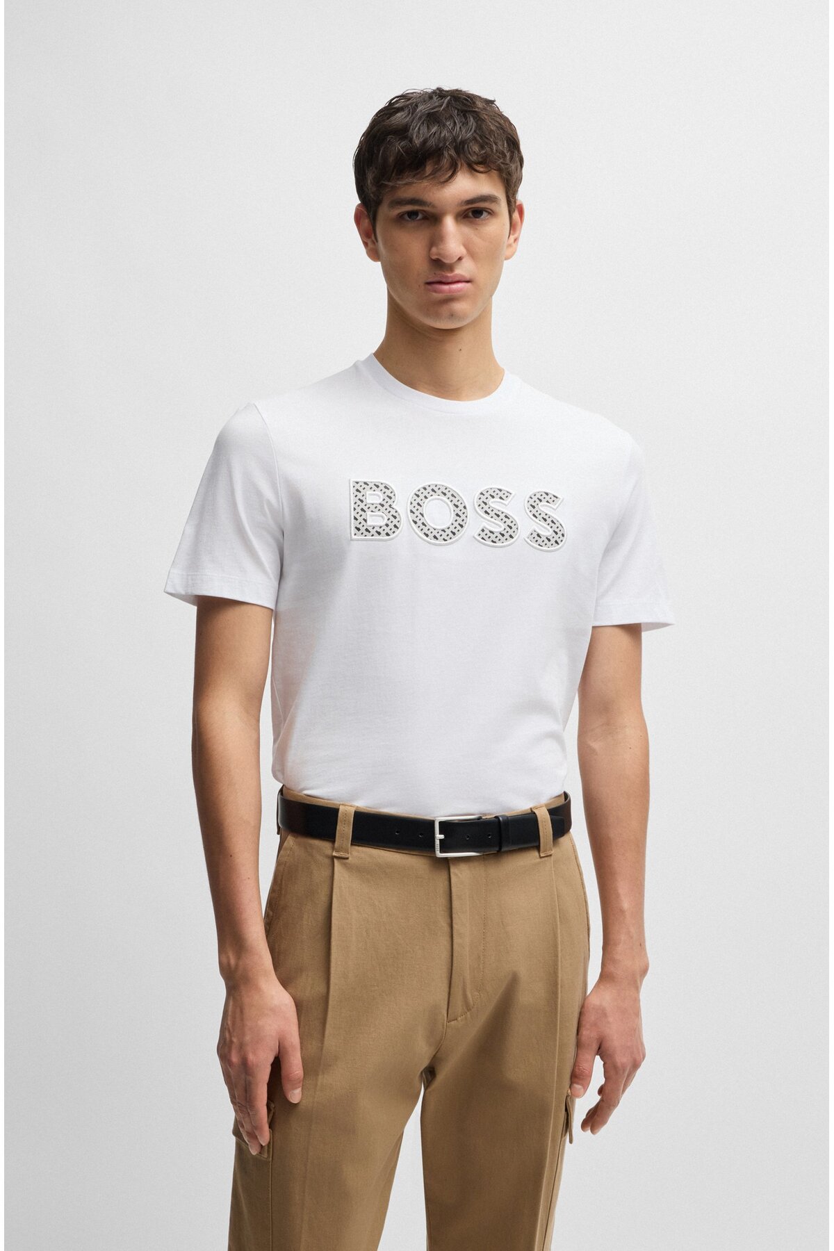 تیشرتمردانهBOSSسفید تیشرتمردانهBOSSسفید