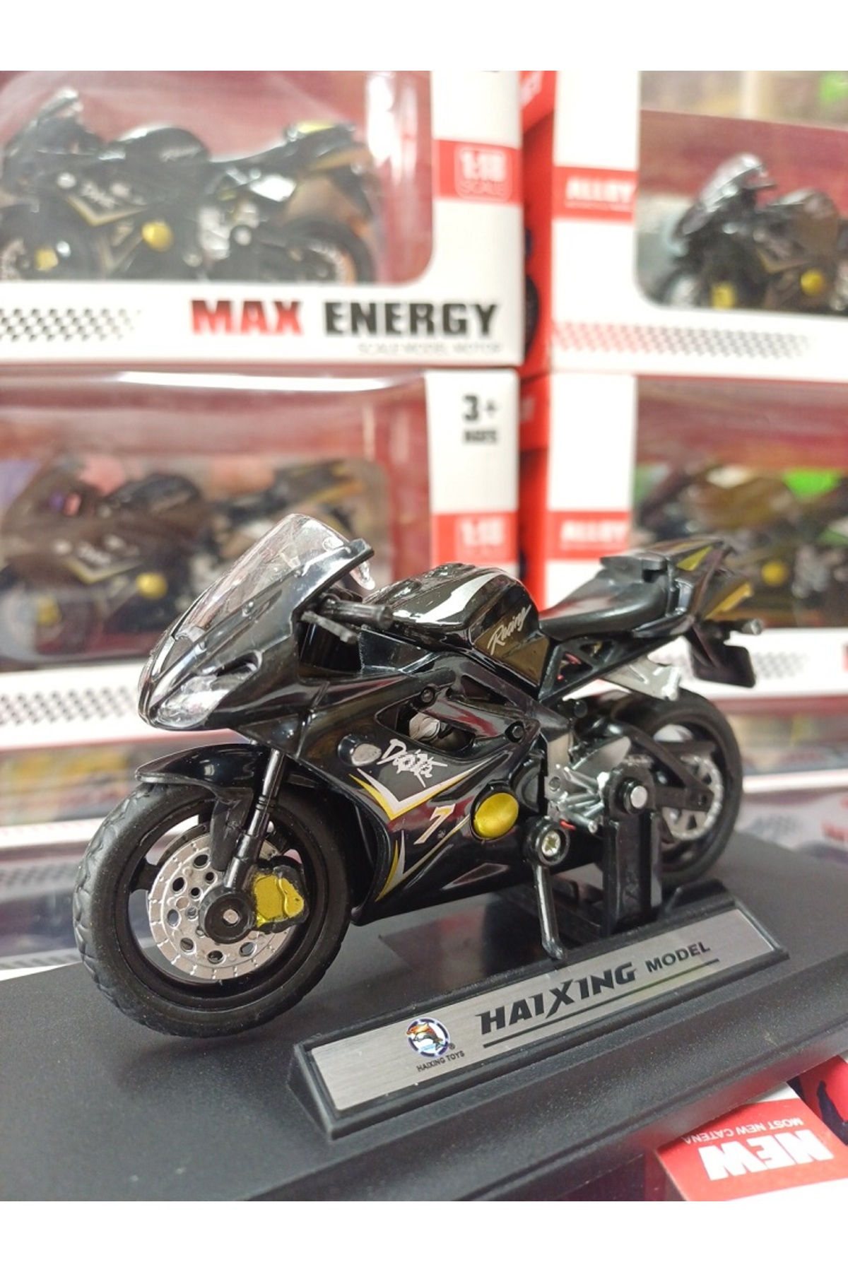 OYUNCAKSAHİLİ Kawasaki Ninja ZX6R Tarzıyla Model Motorsiklet Motor