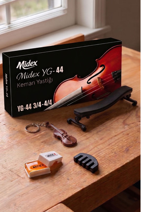 Midex Yg-44r Keman Yastığı Profesyonel (ADET) 4/4 Ve 3/4 Uyumlu (REÇİNE HEDİYE)