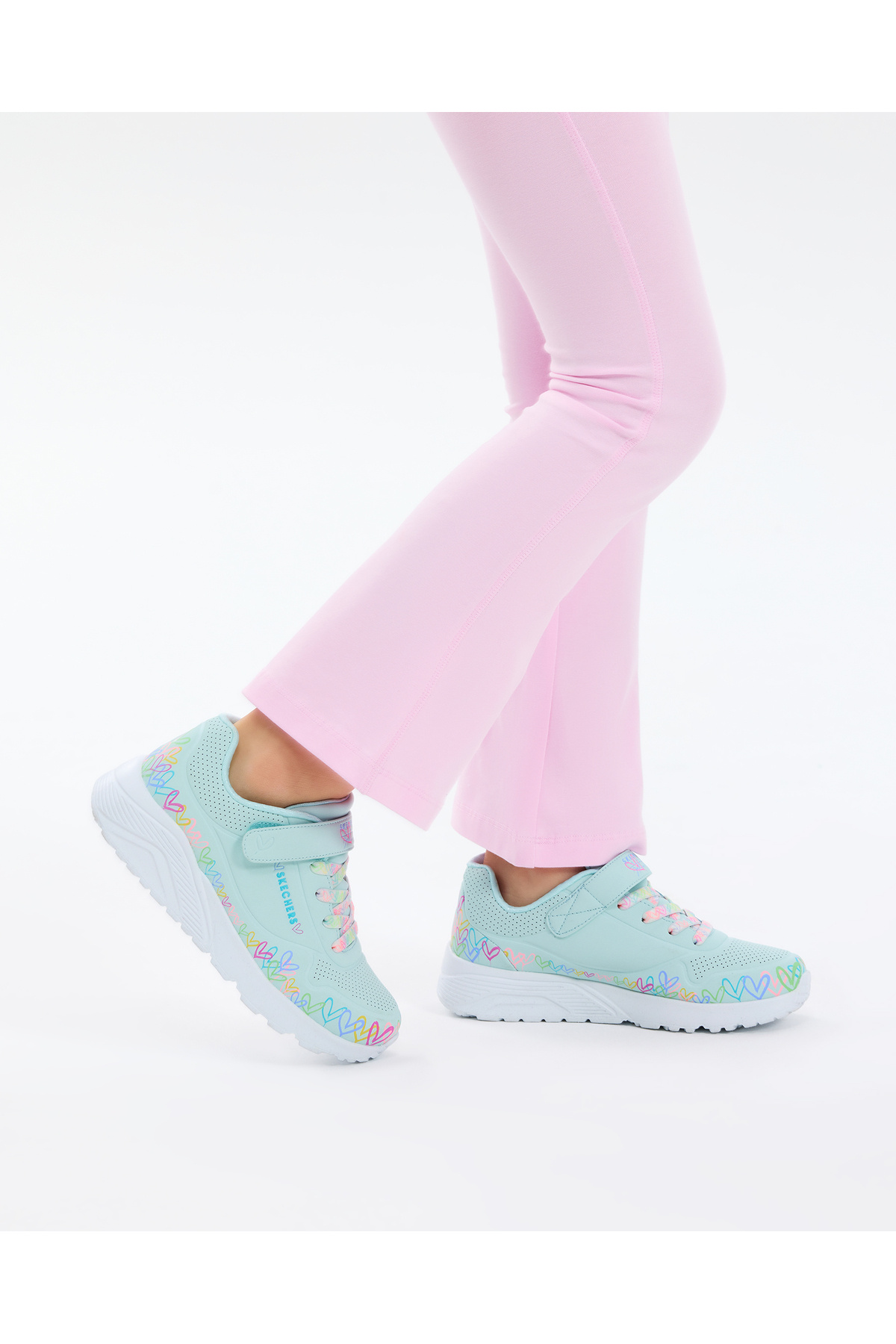 Skechers UNO LITE Büyük Kız Çocuk Mavi Sneakers 314091L LBMT