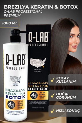 Q-LAB Brezilya Fönü Keratin 1000 Ml. - Qlab