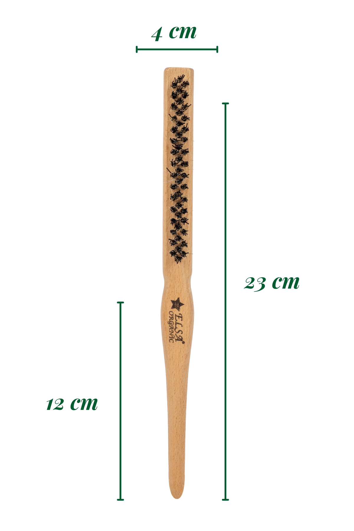 Professional Hair Wax Stick 75gr - Saç Sabitleyici ve Organik Topuz Fırçası Sleek Bun 2'li Set — 691-033 — تصویر 6 از 6