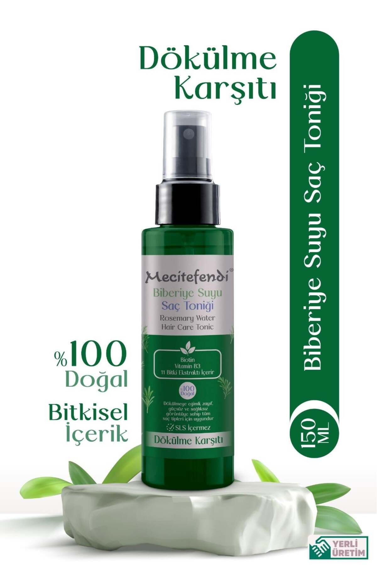 kademgiller Biberiye Suyu %100 Doğal Bitkisel içerik Saç Toniği 150 ml — MCTSAÇTONİĞİ