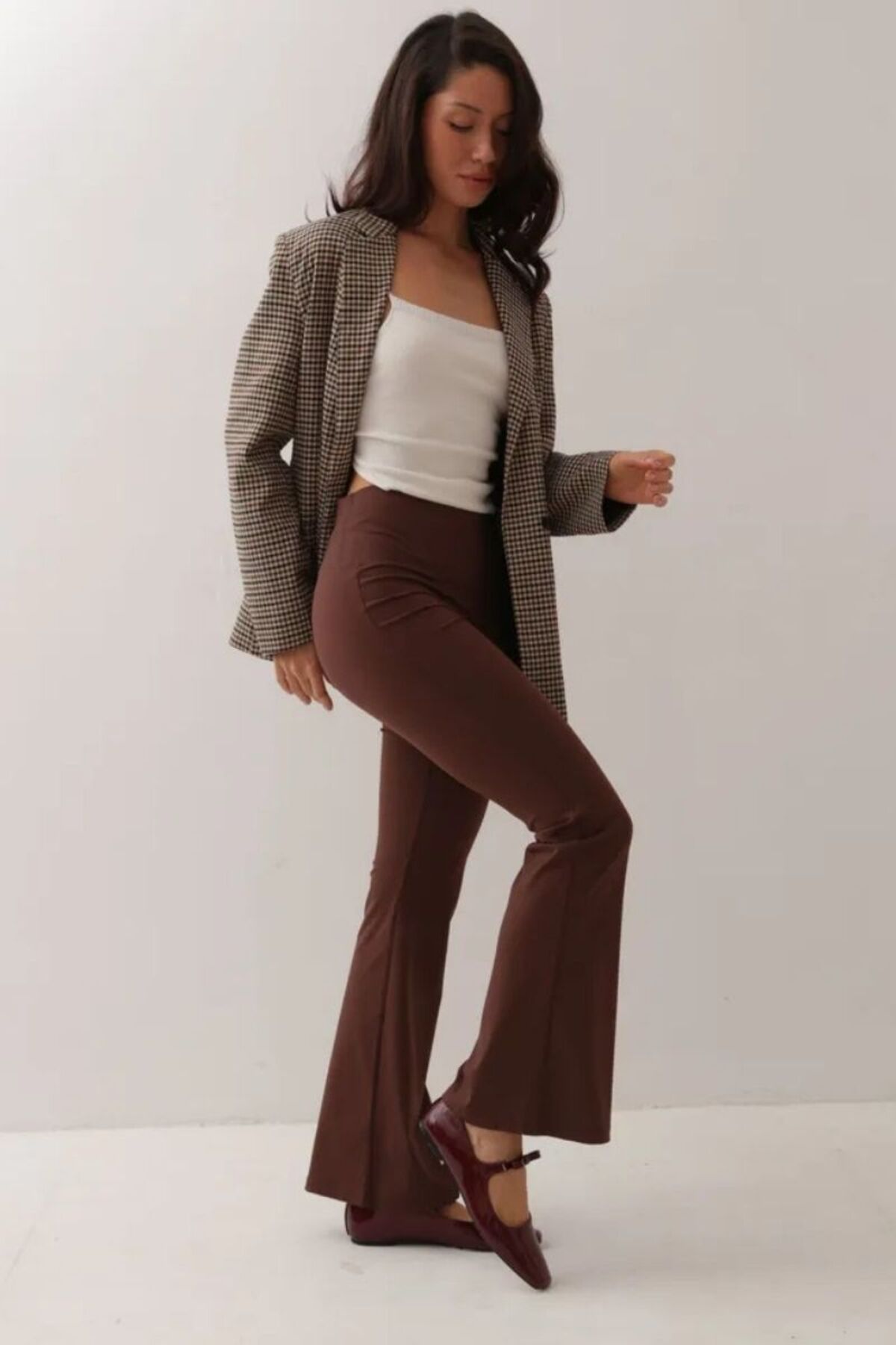 PUMAS Women's Spanish Style High Waist Slimming Pants Leggings