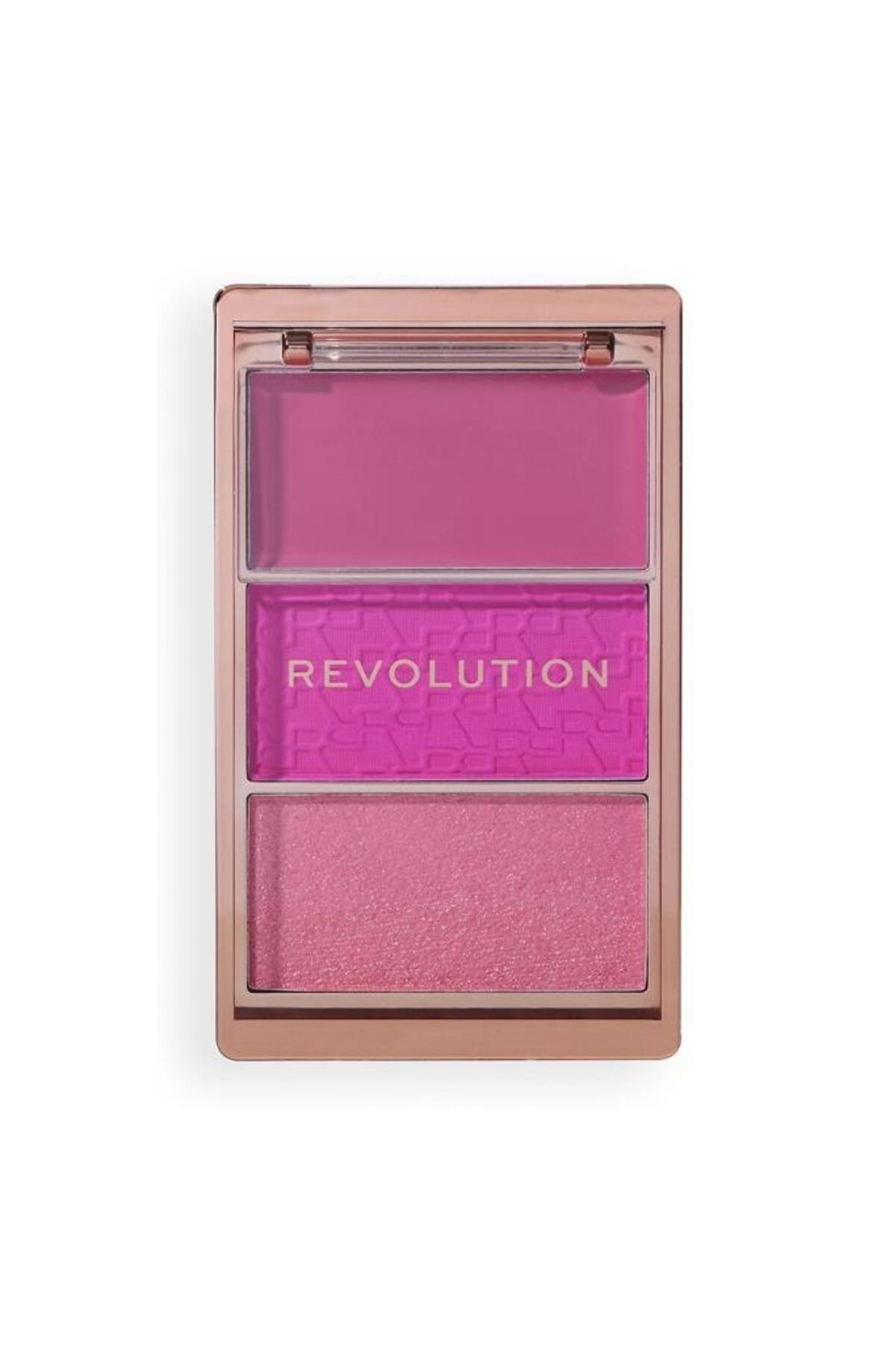 Revolution Icon Hot Pink Flag Allık Paleti — بژ 5057566929875