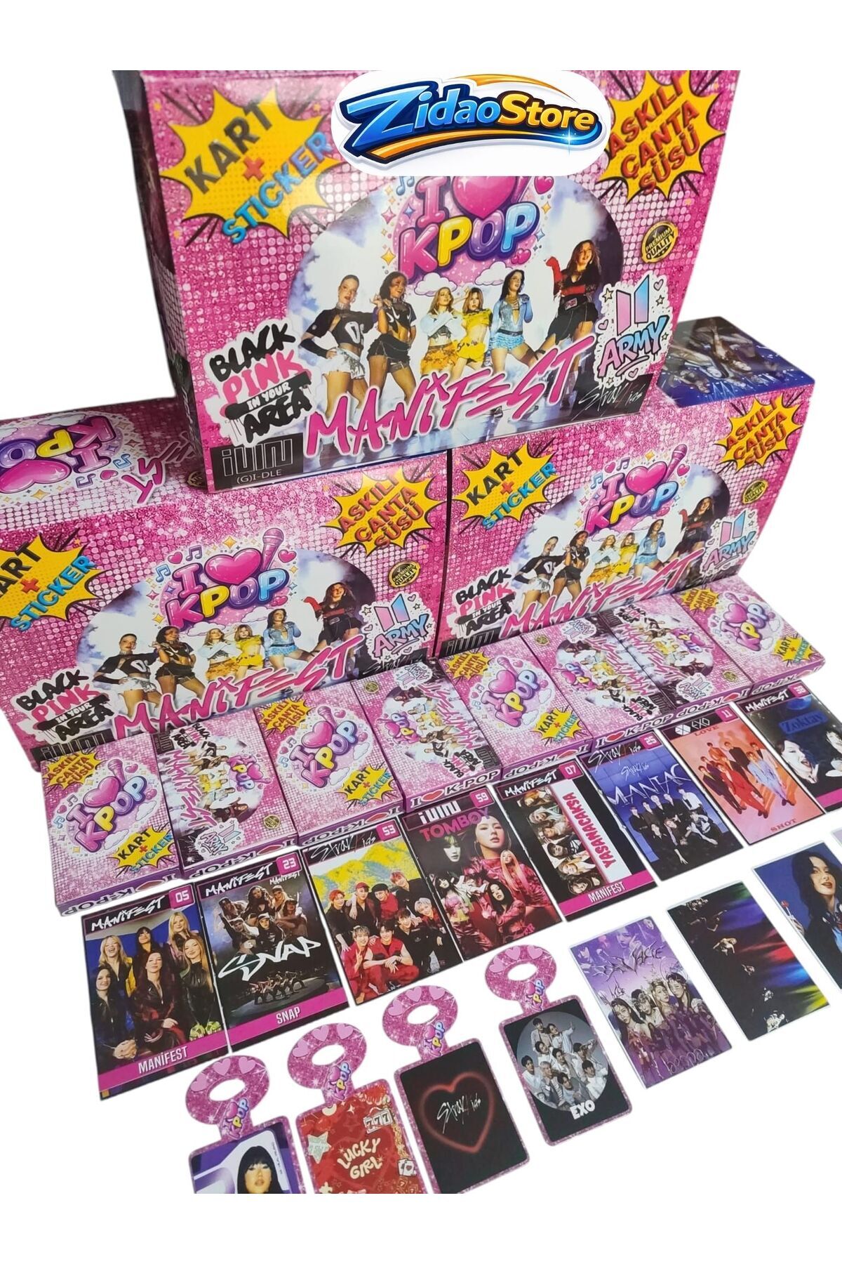 Emrah Gültekin K-pop Manifest Kart Seti 10 Mini Paket 20 Kart 10