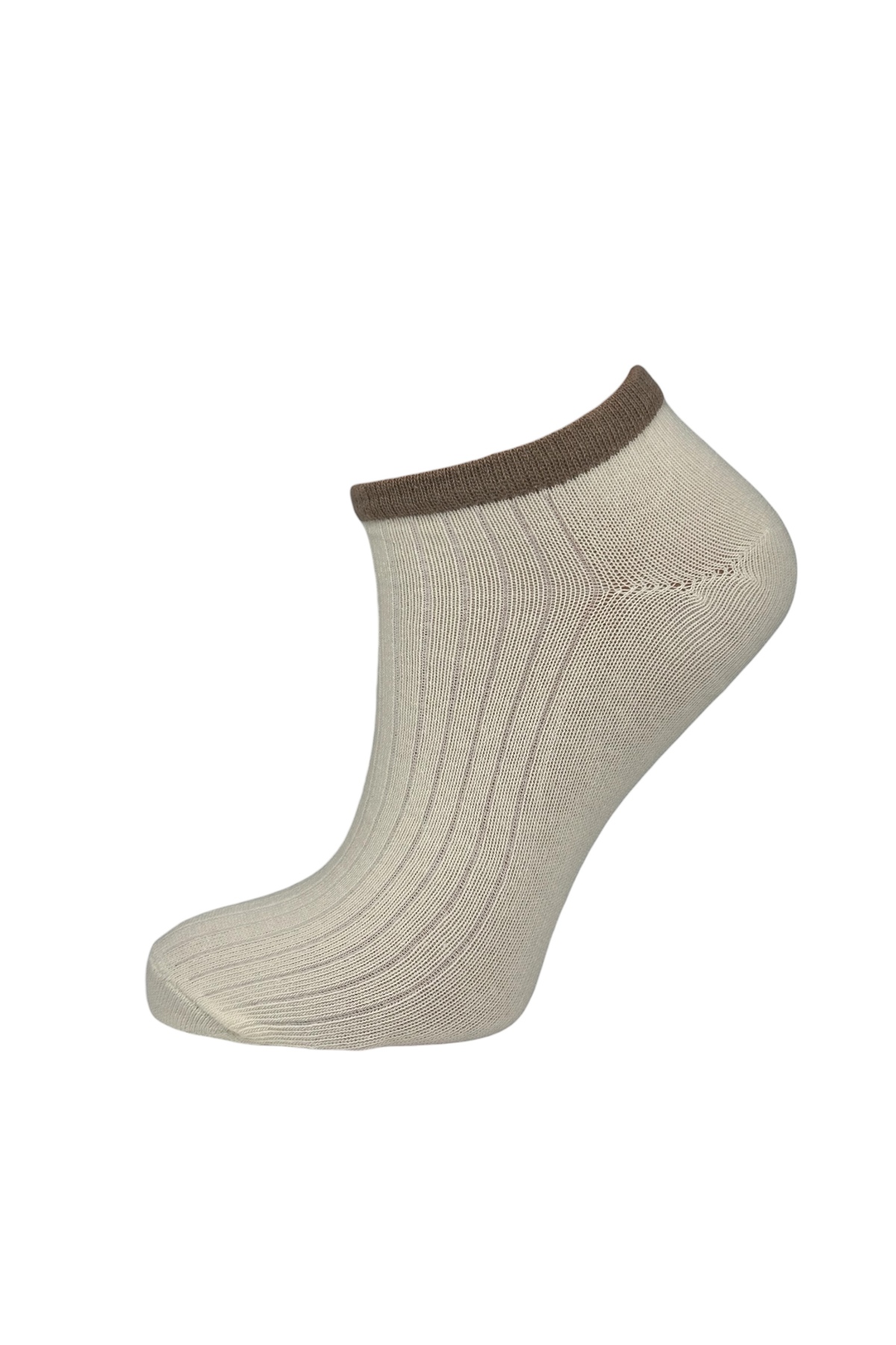 JUST SOCKS 7'Lİ Pamuk Patik Çorap görsel 3