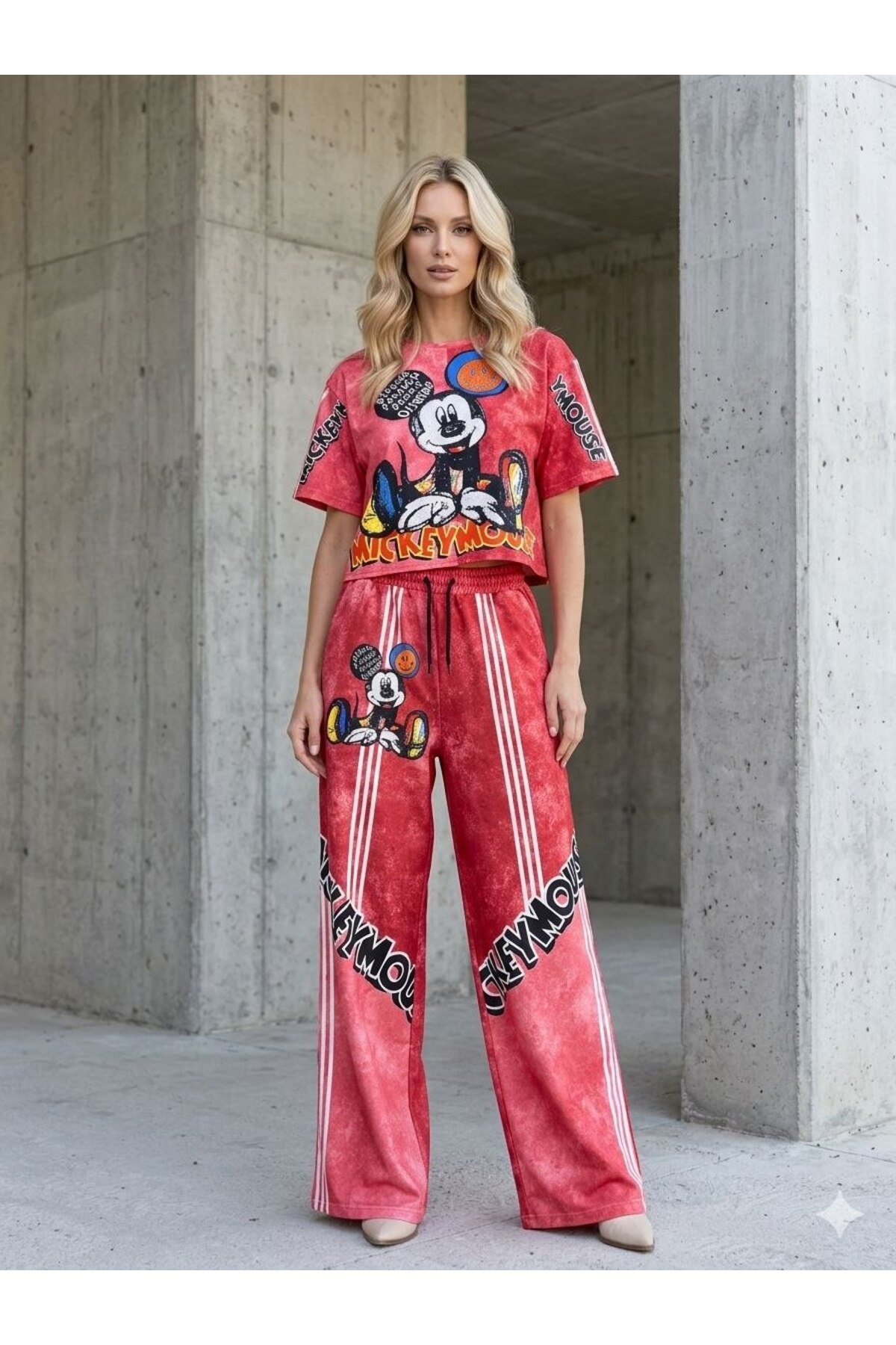 TRENDY CUSTOM STONE PRINT EMBROIDERED TRACKSUIT -SPECIAL STONE PRINT EMBROIDERED TRACKSUIT SET2