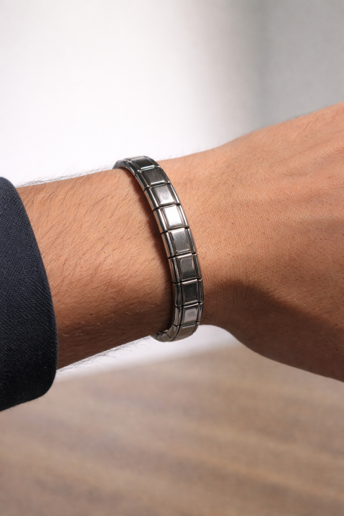 Gümüş Renk Bileklik Unisex