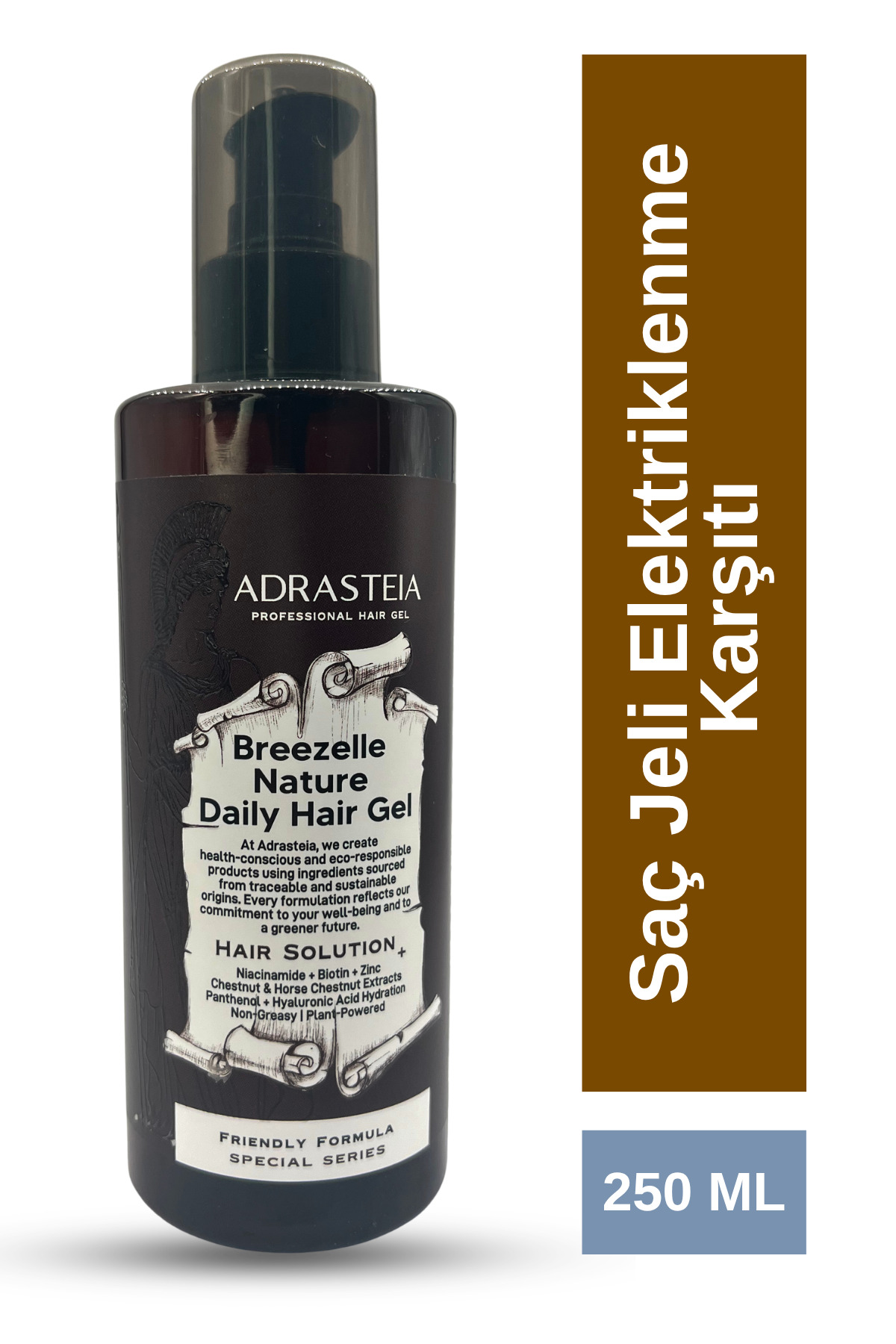 ژل موی انعطاف‌پذیر ضد وز و فر Breezelle Nature Daily Hair — حالت‌دهنده‌ی فر — تصویر 2 از 2