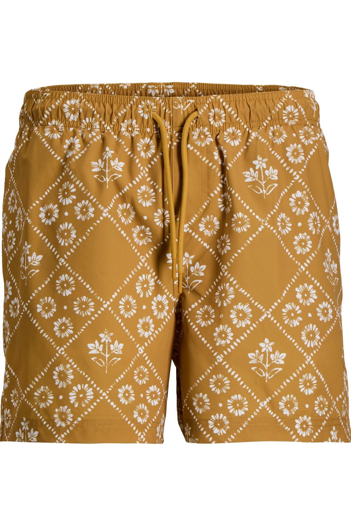 شورت شنا مردانه طرح شل JPSTMAI، سایز معمولی و راحت جک اند جونز شورت مایو Jack & Jones
