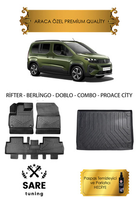 Sare Tuning Rifter - Doblo - Berlingo - Combo - ProaceCity Premium Havuzlu Pa...