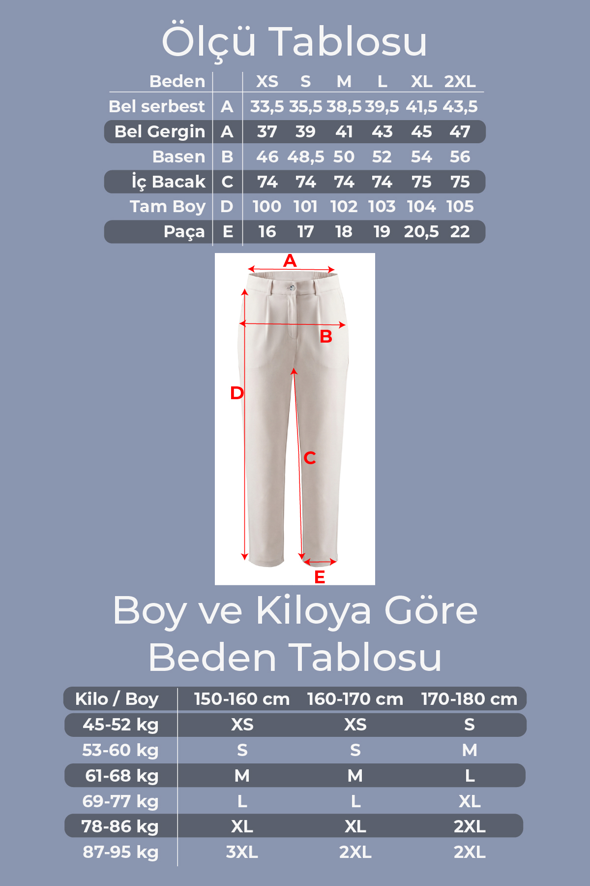 Kadın Flexon Ultra Esnek Relaxed Beli Lastikli Jogger Pantolon Krem W702-R0433-06 5