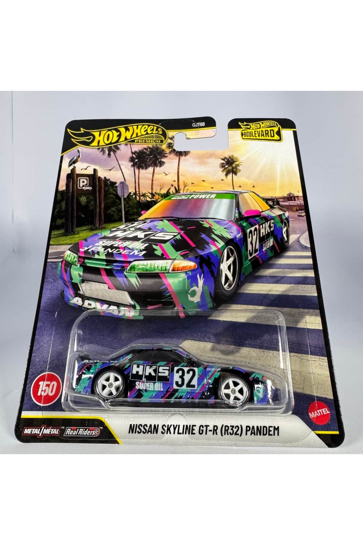 HOT WHEELS Premium Boulevard Nissan Skyline GT-R (R32) Pandem 1:64