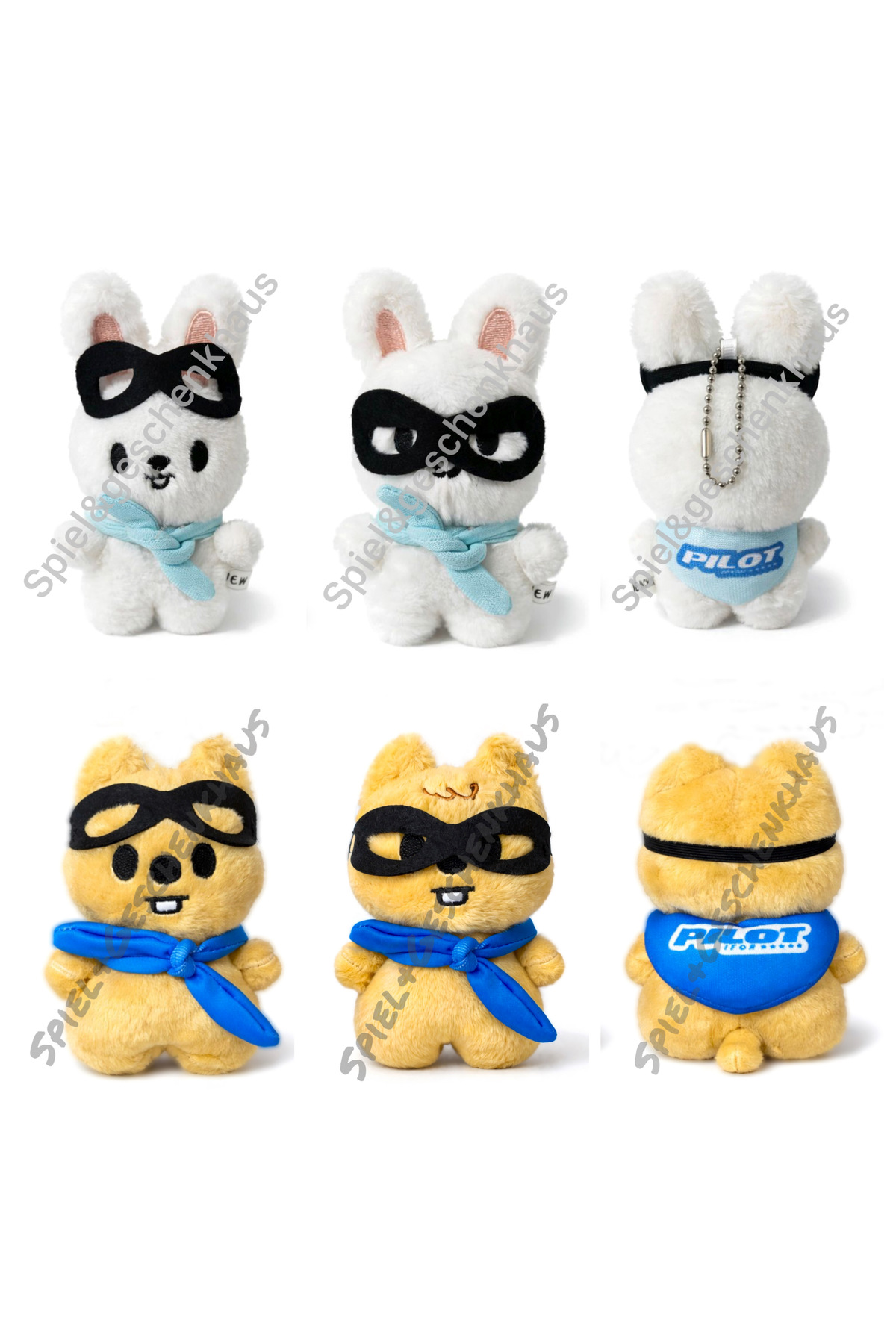 Stray Kids スキズ SKZOO HAN QUOKKA セット SPİEL&GESCHENKHAUS Skzoo Uyumlu Leebit 12cm ve Han Quokka 12cm