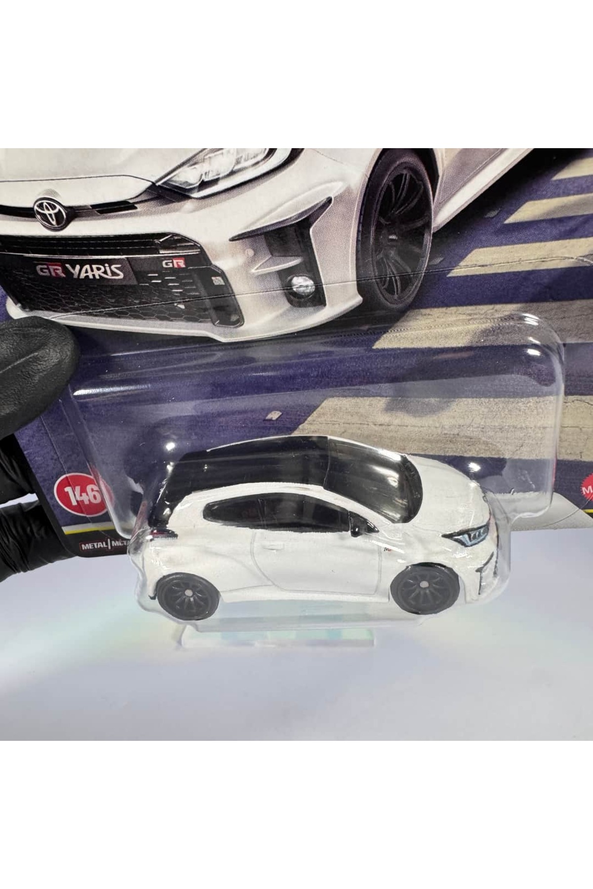 HOT WHEELS Premium Boulevard Toyota GR Yaris 1:64 Model Araba