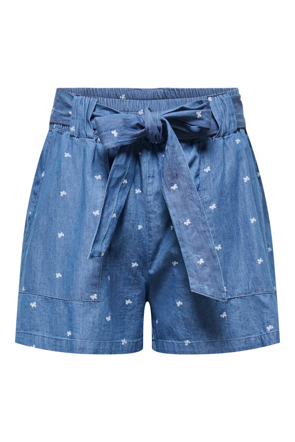 ONLY Onlnova Azure Talıa Shorts Wvn Mavi Kadın Şort 15370342