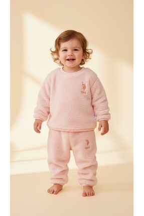 Leyla kidss Kız Bebek Peluş Takım