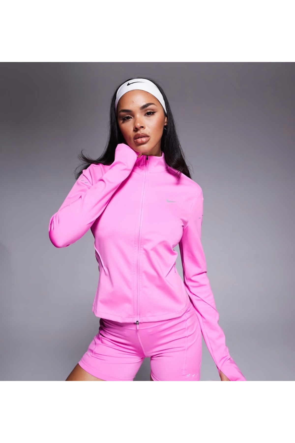 Nike Swift Dri-Fit Full-Zip Mid-Layer Running Top Kadın fermuarlı üst ASLAN SPORT