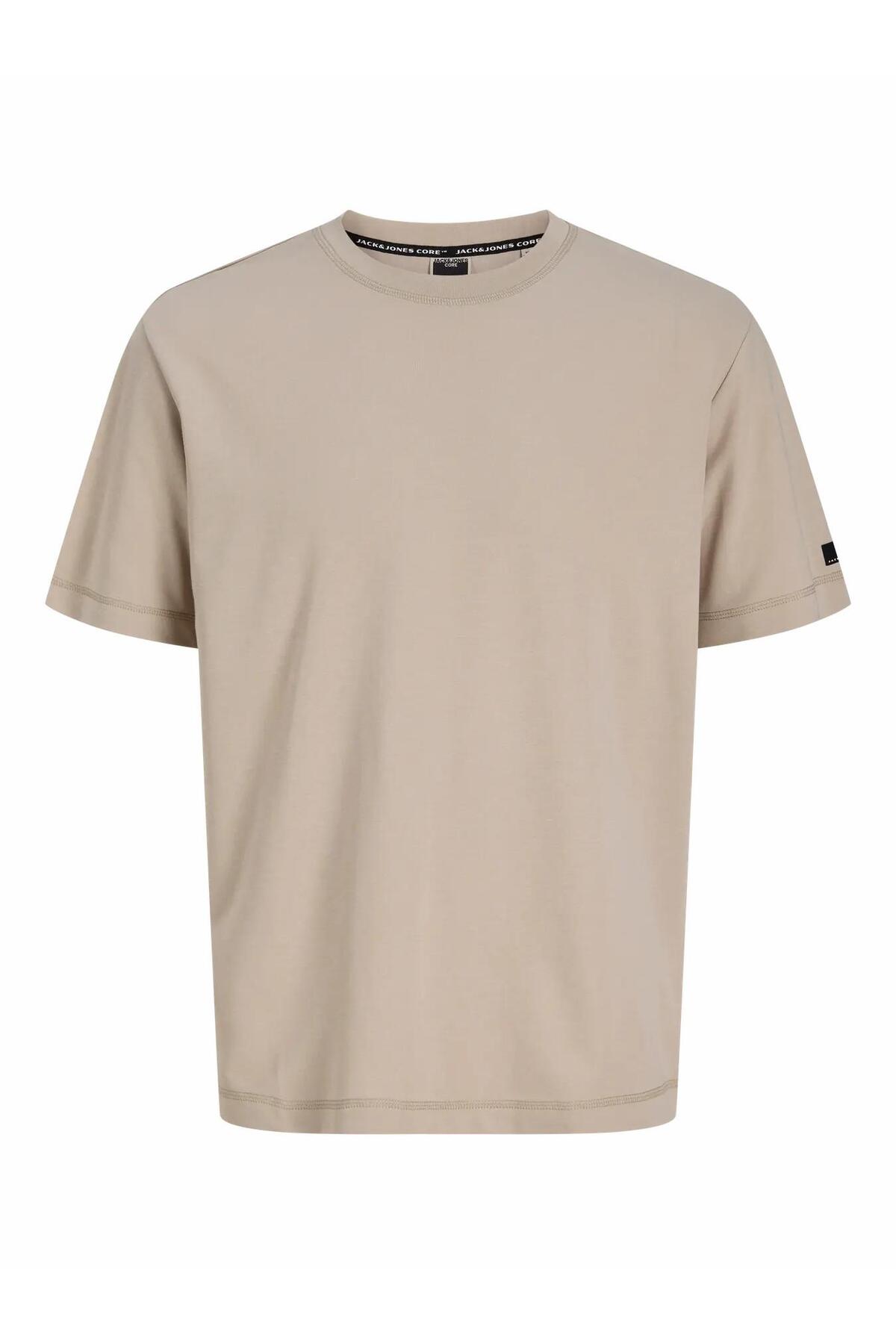 تی‌شرت مردانه Core با جزئیات لوگو، آستین کوتاه، یقه گرد جک اند جونز تی شرت Jack & Jones