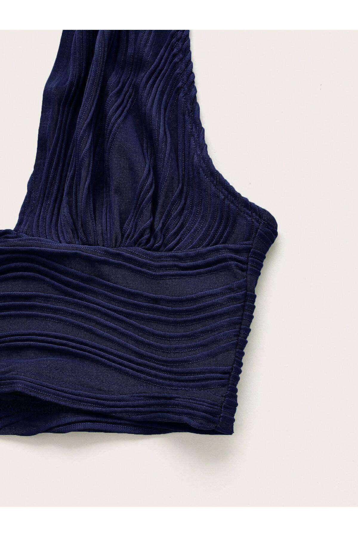 Trendyol Abito a camicia - dark blue/blu scuro - (Second hand