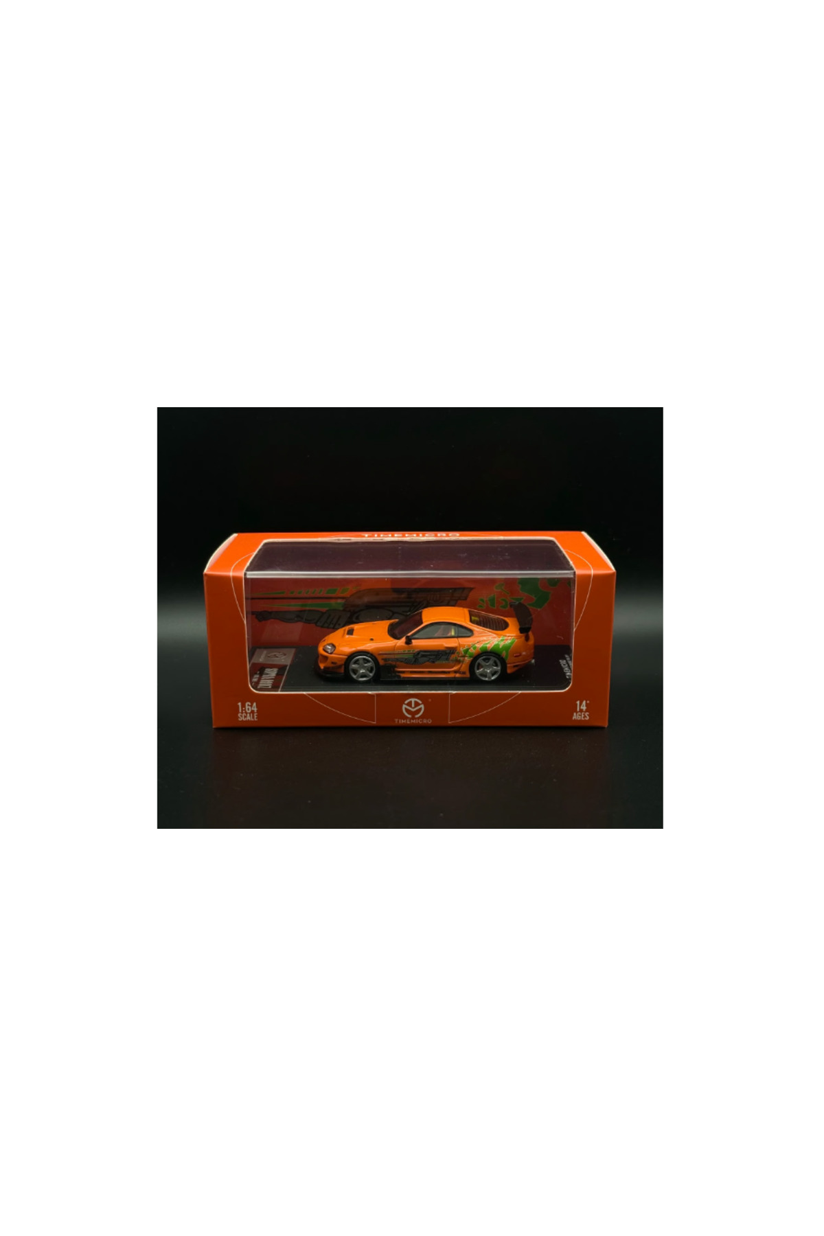 超激レア❗️U.K. Ultimate Collectors' Edition HOT WHEELS TimeMicro 1:64 Toyota Supra A80Z Orange JDM Tuned