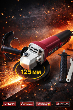Daflong 125MM BAKIR SARGILI SPRİAL TAŞLAMA MAKİNASI DFL-314