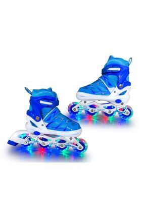 Tommybaby Paten Işıklı Ayarlanabilir (2+2 veya 2+1+1) Işıklı Ledli Pateni