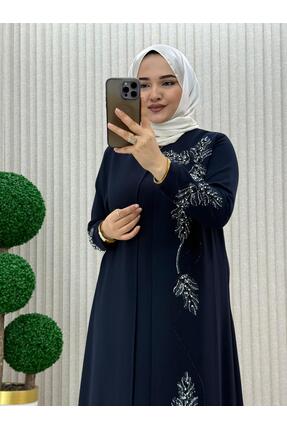 BYH MODA TAŞLI FERACE ELBISE