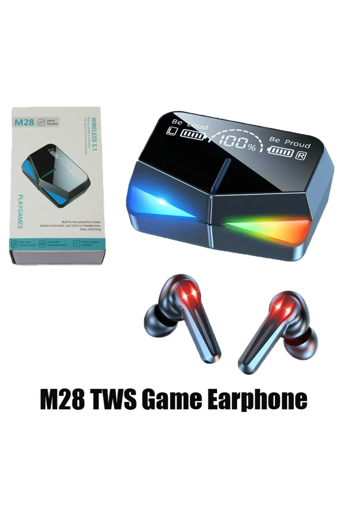 Bas Neg Mmctech M28 Kablosuz Spor Kulaklıkları TWS - Mikrofon Bas Net - Fiyatı ...